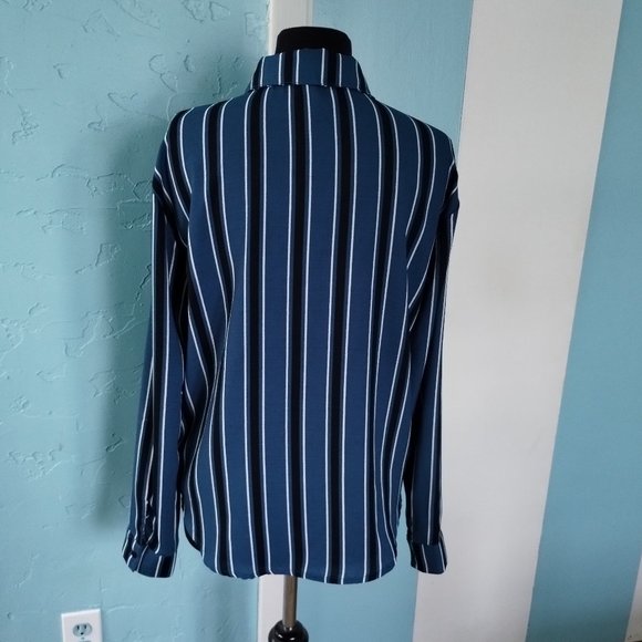 Wild Fable Striped Blouse - Picture 7 of 12